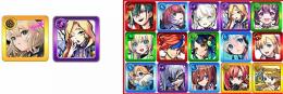 エール+ルシファー+オーブ4100~4300個+赤枠ランダム4 ~ 12個+ランダム★5/★6キラ