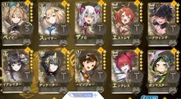 初期アカ ★6×25(限定×1) 石256000個以上 ★6チケ2枚 10連チケ20枚