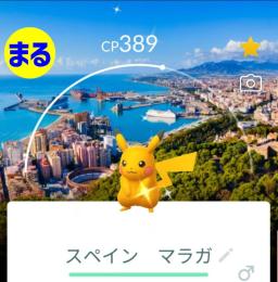 【スペイン限定】特別はいけいの色違いピカチュウ【Málaga 2026】