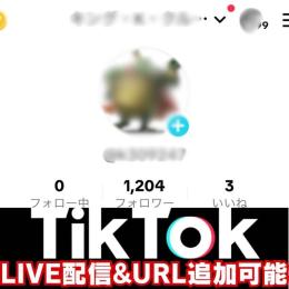 【🔥早い者勝ち❗️🔥】フォロワー1000人❗️LIVE配信&URL追加可能！収益化 シャドバンなし