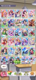 サポート特化完凸11枚。