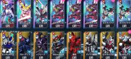 URユニット×8 所持アカウント
