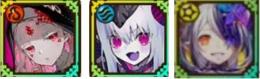 光結晶1600+巫獣の魂神ユレア+魔界の邪氷姫イオレット+魔蝕の妖精霊リィリス 