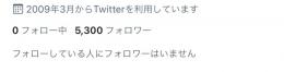 Twitter【🔥最安値🔥】フォロワー5300人 フォロワー多数アカウント　気取り垢