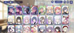 リセマラSSR×9キャラ×4、スナップ×5