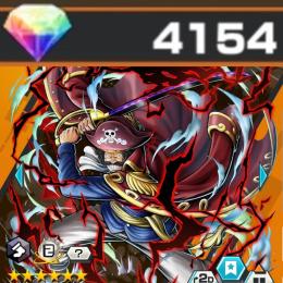 【ダイヤ4154個あり🔥】SSリーグ無双垢です 最強 黒ロジャー 100レベ フルブ‼️