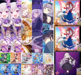 クロミロザリー+ハローキティラナン+8周年ロザリー2体+8周年プルメリア+コラボ真璃亜他