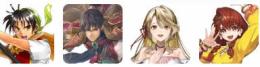 主人公リアン+ゲオルグ+ルセリナ+テンガアール 初期垢