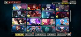 新五条&新残滓　2周年虎杖　幻真人　領域五条完凸　影乙骨1凸　紫五条4凸