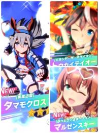 ジュエル🥕48150 ☆3×3 水着マルゼン タマモクロス  96