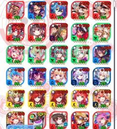 コスト65 25体 ノア ティル 森羅&アーサー iOSのみポリゴン1200↑