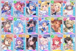 【引退垢】☆5×16 ダイヤ18800個 水着キャラ5人