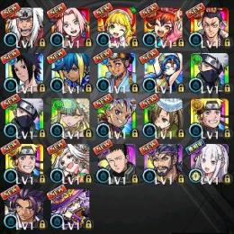 連ログイン同★石1200★ナルトコンプ★ナルトグッジョブ