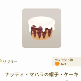 ナッティ・マハラの帽子・ケーキ