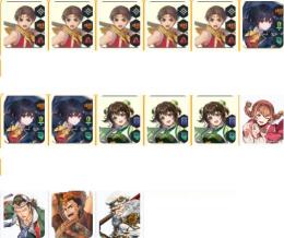 初期垢 主人公リリュウ4凸+サキ2凸+ユア2凸+マリエ+メース+ゲン+フラナガン