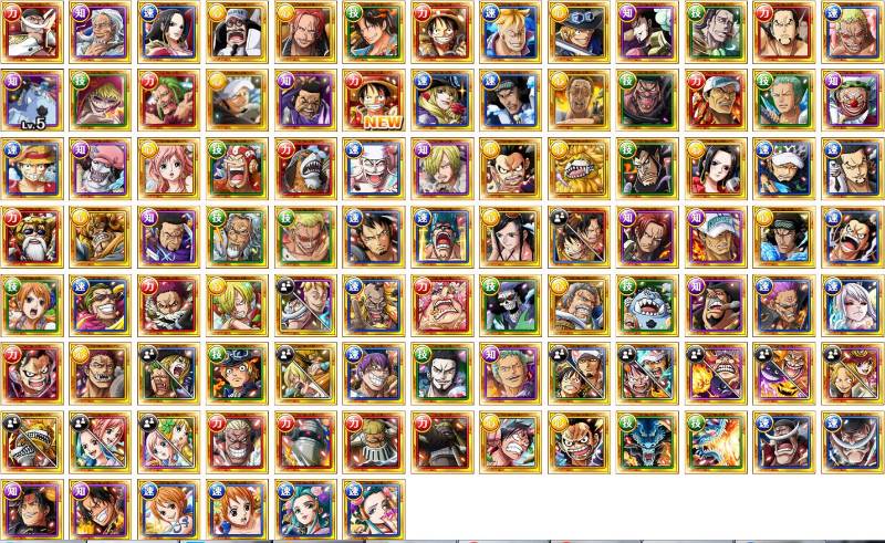 トレクル 検索可 限定人気キャラ2 3体 虹石0 2300以上 初期アカウント トレクルのアカウント売買サイト