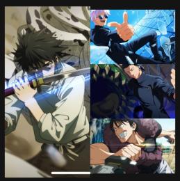 乙骨憂太+【伏黒甚爾 蒼五条 非術師夏油】【】内2キャラ選択
