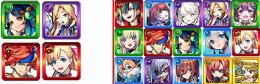 ヤクモ+ルシファー+エクスカリバ+マナ+オーブ4000個+限定20体+5★6★130体