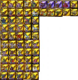 超伝説1超魔王4伝説3七幻神3系統王2魔王29神獣17 古のアレフガルド 超ウルノーガ 超ピサロ2