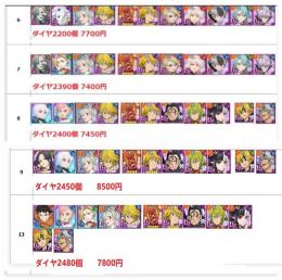 画像セット指定可+ダイヤ2400個+UR選択石1+レベル90UR24～28体