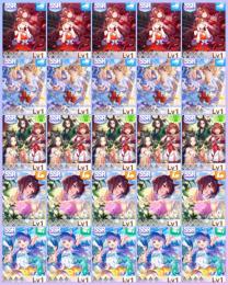 ジュエル3100【4周年最強初期アカ 環境サポ5種完凸+虹結晶1個所持】