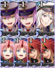 魔昌石1500個【最強初期アカ 3.5周年 ヴィオレ1凸 ブラン+三周年ミリム1凸ギィ1凸所持】