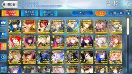 【初期勢】課金総額500↑ 星5宝具5 28騎　凸カレ4枚　凸黒聖杯3枚