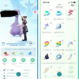 レジェンドポーズ10種もち引退アカウント