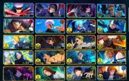 引退垢 SSR ⑥体  五条悟(SSR/蒼き最強)・伏黒甚爾(新SSR/術師殺し)など