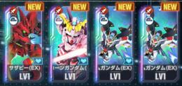 ストフリ×2　サザビー　ユニコーン　ラクス　ビーチャ