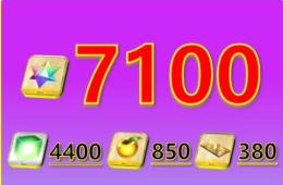 初期垢 聖晶石7100以上+呼符380枚+果実850個以上+その他