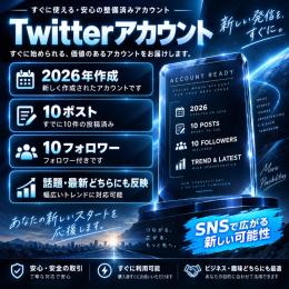 【話題最新反映】超高品質検索反映アカウント10個セット