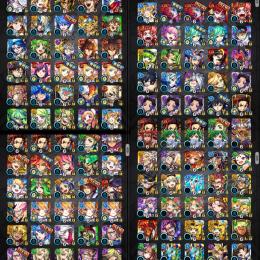 ガチャ限350以上、リヴァイ、デク、などなどコラボキャラ多め。