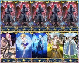 聖晶石3470個【11周年限定 アズライール宝具5+強キャラ所持】
