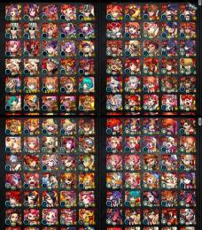 引退/紋章力12000/コラボ限定多数/魂気365k/ニジ玉未使用/ガチャ限750↑