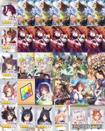 石34914個🔵タニノギムレットら強ウマ娘10人✨ジャンポケ完凸、ラモーヌ完凸、ミラクル1凸、CB凸