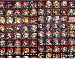引退垢🌟ガチャ限600↑コラボキャラ多数🌟転スラ、花嫁等 エル有🌟
