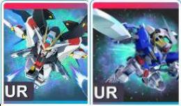 ストライクフリーダム+ガンダムエクシア+42000ダイヤ+SSR確定券2-5枚+UR券 1枚