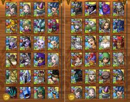 総合戦闘力約270万！レジェンド達成＋金トロフィー30個以上所持　Sキャラ4凸〜完凸117体所持
