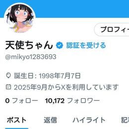【値下げ中】Twitterアカウント フォロワー10000人 高インプレッション 高いいね