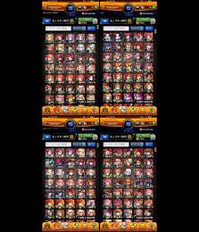 【ゼーレ、チェルノボグ運極に出来ます】リンネ所持！　紋章力各9000↑！　環境キャラ多数！