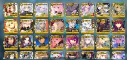 最終値下げ引退垢 ドラコー宝具5、各サポーターあり 水着アルキャスなど高評価鯖多数