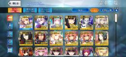 引退垢　人権サポ多数、オルガマリー宝具5、ファンタズムーン宝具5など