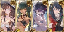 初期垢 宝晶石換算73万↑SSR計570↑金月245↑ ヴェルサシア ベルゼバブ トリゼロ オロロ石