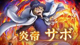IOS専用 炎帝サボ+ダイヤ5000~5500個+金欠片1100枚+星4キャラ30-50体ランダム！