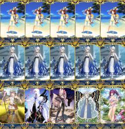 聖晶石3000～呼符10～【宝具5×2】水着紅閻魔＋ネモノア 水着ビショーネ5