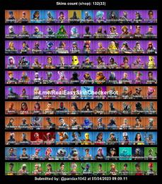 ✅メアド譲渡✅ブラックナイトアカウント スキン130↑