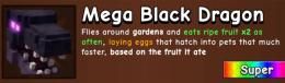 mega Black dragon