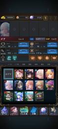 🍒リセマラ垢　ダイヤ10000個、☆5シュネー、メア＋限定着物コーデホーム画面