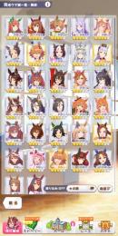 星3・30体(初期16)　サポカSSR33種　キタサン、たづな、クリーク等人権多数